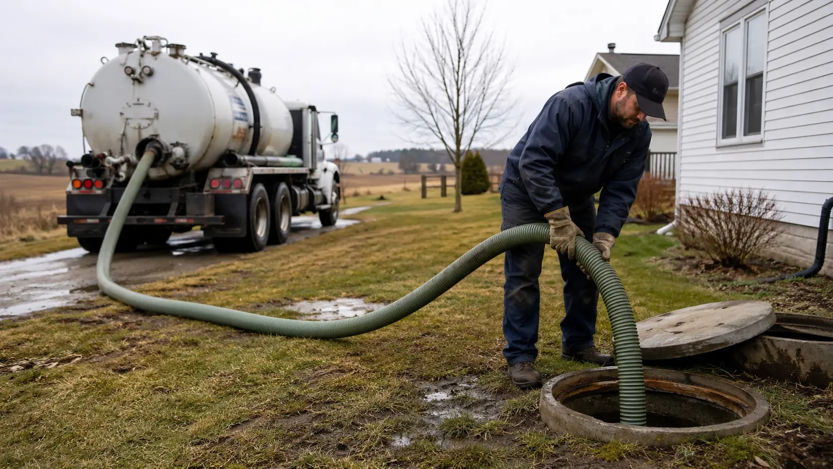 Emergency septic service in Leamington